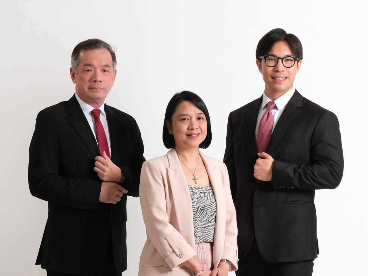 Eton Properties’ leadership from left: Ar. Adrian Chua, COO; Che Mutuc, CFO, and Kyle C. Tan, president and CEO./Photo from Eton Properties 