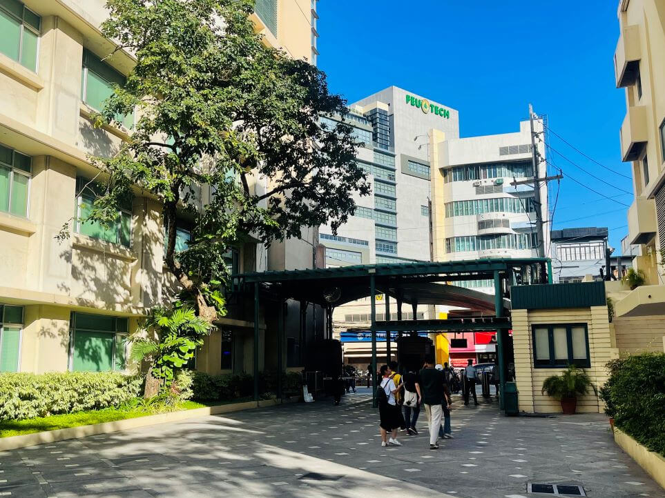 The FEU Tech building, located across from the main campus of Far Eastern University (FEU) in Manila, will be directly powered by First Gen under government’s Retail Competition Open Access (RCOA) program./ Photo from First Gen