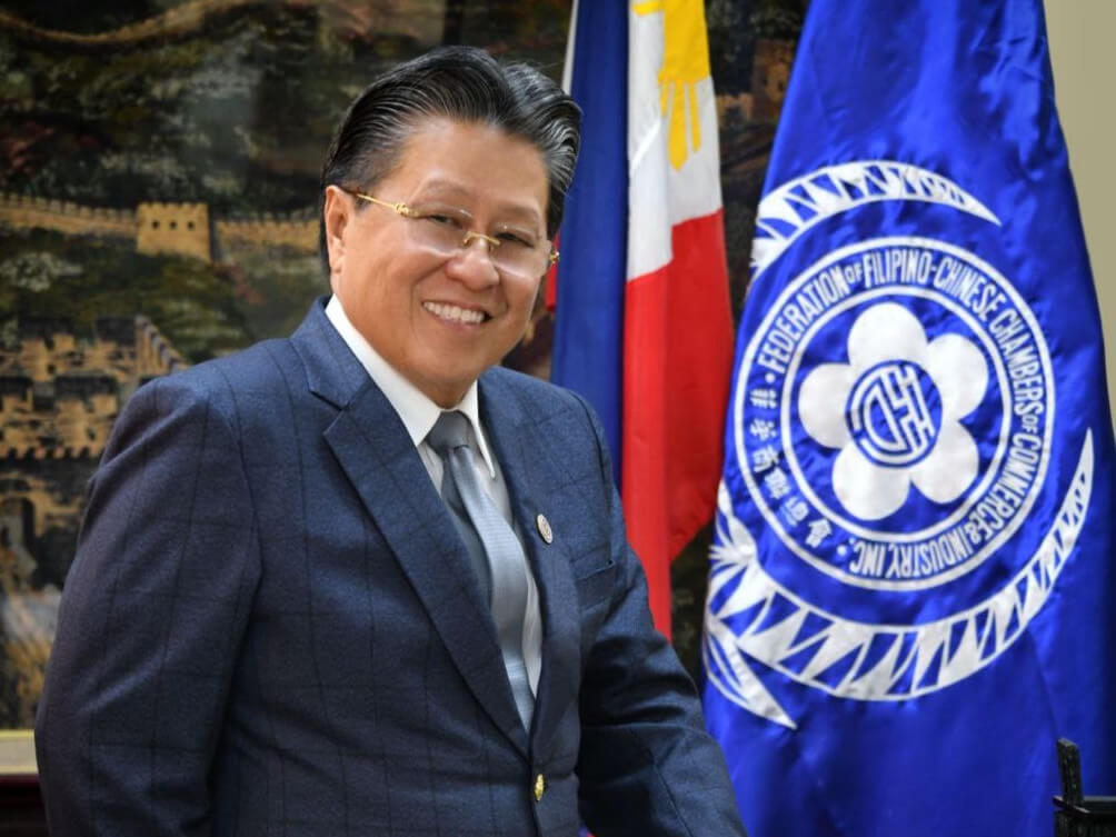 FFCCCII president Cecilio PedroThe largest group of Filipino-Chinese businessmen want lower rice import tariffs to help combat inflationary pressures.