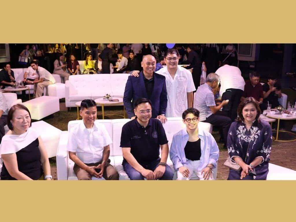  From left: Josephine Gotianun Yap, vice chair of Filinvest Development Corp., Muntinlupa City Rep. Jaime Fresnedi, Muntinlupa City Mayor Ruffy Biazon, Olympic Gold Medalist and Filinvest City Sports Hub partner Carlos Yulo, Catherine Ilagan, president and CEO of Filinvest Alabang Inc., Don Ubaldo (standing), first vice president of Filinvest Alabang Inc. and Filinvest Townships head and Jossman Garcia of Carlos Yulo’s team. | Contributed photo
