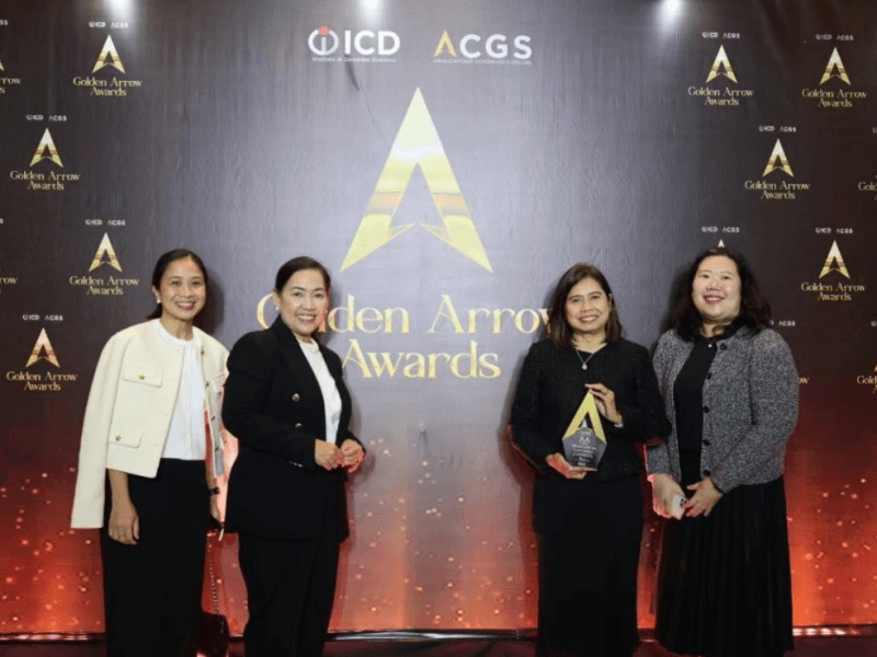 From Left:  Katrina Clemente-Lua, FLI Corporate Secretary and Corporate Information Officer,, Atty. Maria Victoria Reyes-Beltran, FLI General Counsel and Compliance Officer,, Venus Mejia, FLI CFO,, and Atty. Jennifer Lee,FLI Assistant Corporate Secretary./Photo from Filinvest Land 