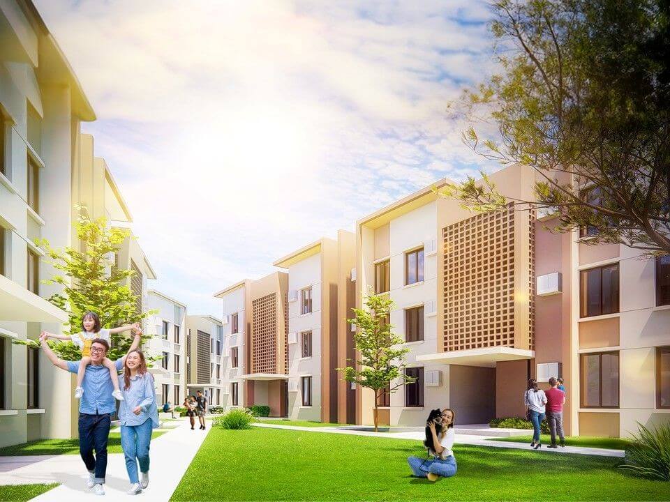 An artist&rsquo;s rendering of Futura Rise at Iloilo Centrale in Leganes, Iloilo, a low-rise, walk-up residential development designed for middle-income professionals, young families and aspiring homeowners. | Contributed photo