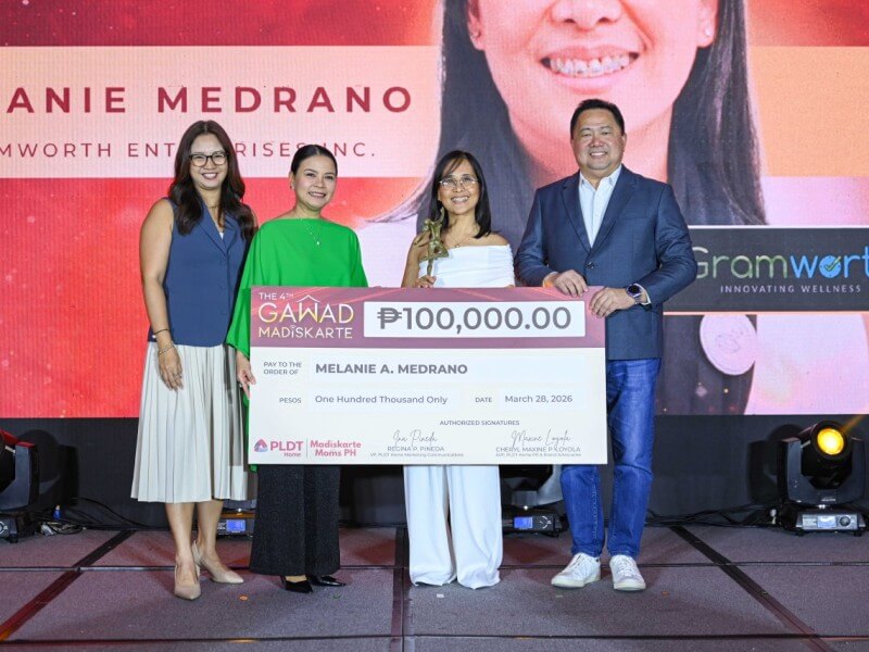 From: Anna Meloto-Wilk (co-founder and owner, Human Nature), Ina Pineda (VP and head of marketing communications, PLDT Home), Melanie Medrano (chief visionary officer, Gramworth Enterprises Inc.), and John Y. Palanca (SVP and head of home consumer business, PLDT Inc.). | Contributed photo