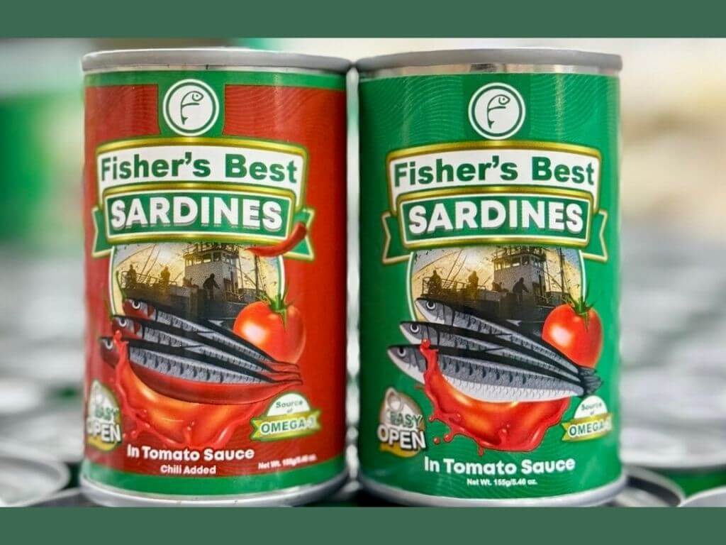 Fisher&rsquo;s Best Sardines comes in Original (Tomato Sauce) and Chili Added variants, available for only P22, offering an affordable, convenient, and nutritious addition to everyday meals. | Contributed photo
