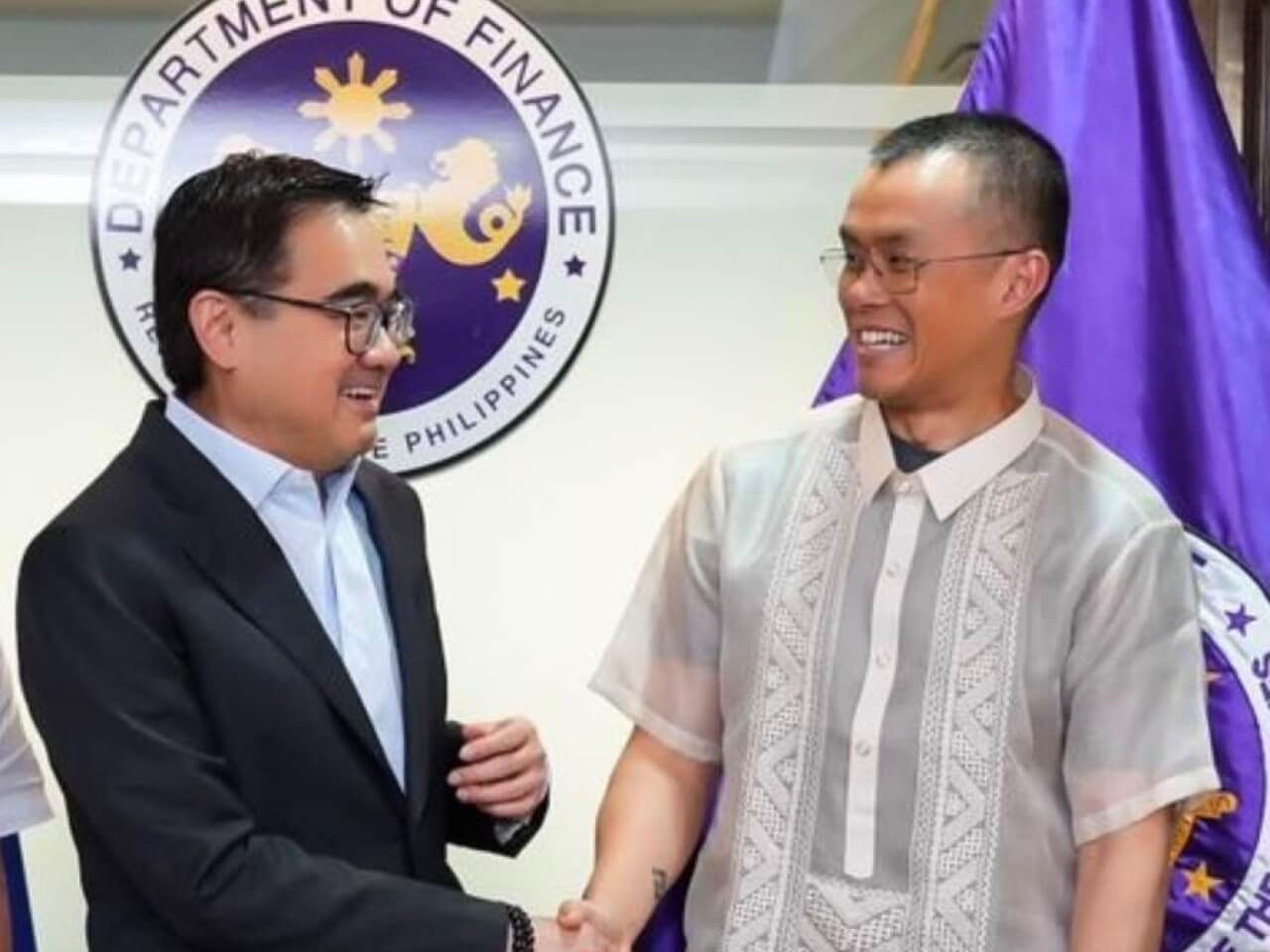 Binance founder Changpeng &ldquo;CZ&rdquo; Zhao meets with Finance Secretary Frederick Go during his recent visit to the Philippines. Zhao also met with Securities and Exchange Commission chair Francis Lim as discussions continue on the country&rsquo;s evolving digital asset industry.