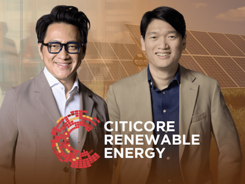 CREC co-founders Edgar Saavedra with Oliver Tan&nbsp;