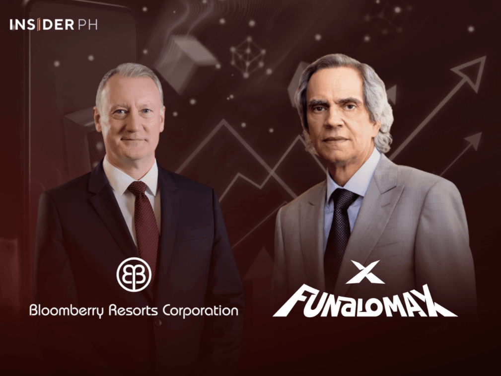 Bloomberry president and chief operating officer Gregory Francis Hawkins with chair and CEO Enrique Razon Jr.