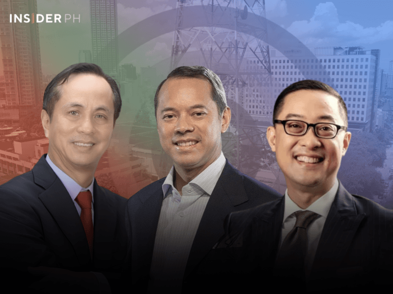 ABS-CBN will grow under family leadership: Former ABS-CBN chair and CEO Gabby Lopez, current chair Mark Lopez and president and CEO Carlo Katigbak.&nbsp;