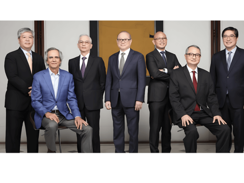AB Capital Group board (from left): Michael Zalamea, Enrique Razon Jr., Lamberto Santos Jr., Antonio Periquet Jr., Christopher Po, Frank Gaisano and Lance Gokongwei./Image from AB Capital's website 