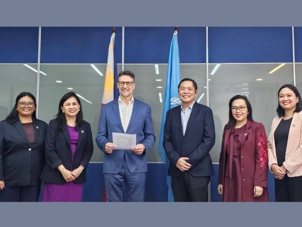 From left: Apple Evangelista, Melissa Vergel de Dios, Arnaud Peral, Leo Lagon, Sharon Gulmatico and Sarah Bergado | Contributed photo