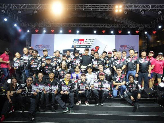 Racers who took part in the second race weekend are all smiles during the awarding ceremony/ Contributed photo