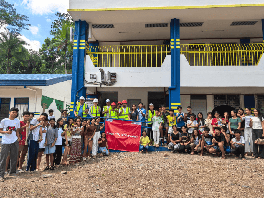 Sanghay National High School in Mati, Davao Oriental, is one of the 180 Geographically Isolated and Disadvantaged Areas (GIDA) now connected to the internet through the DICT&rsquo;s Bayanihan SIM Project.| Contributed photo
