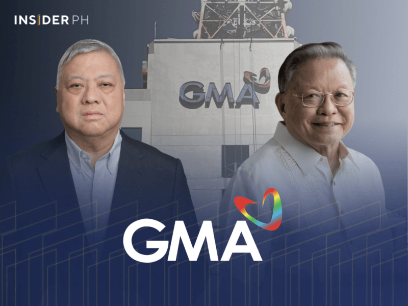 GMA's new independent directors: former chief justice Reynato S. Puno (right) and veteran banker Enrico S. Cruz.&nbsp;