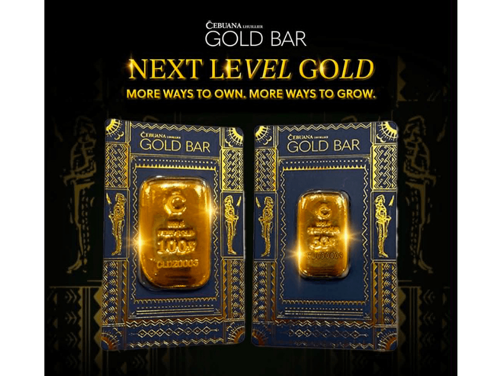 Cebuana Lhuillier's new bars are priced at about P650,000 for the 50-gram variant and P1.28 million for the 100-gram option. |Contributed photo