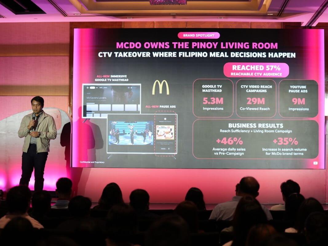Yves Nacpil, McDonald’s Philippines Marketing Manager, shares how YouTube and Google AI turned entertainment into an “I want to order now” moment.