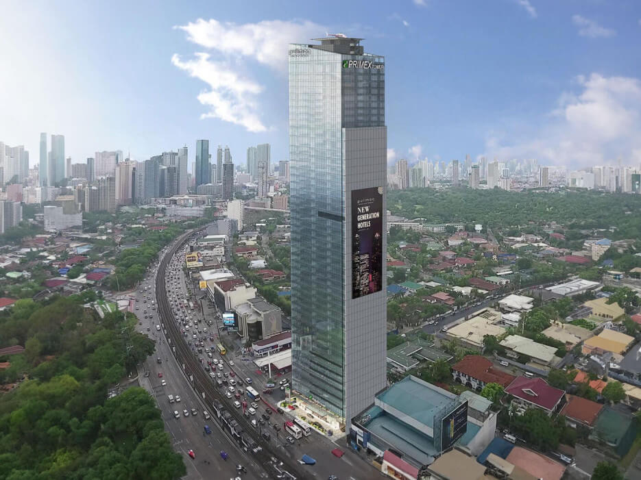 Primex Tower, a 50-story mixed-use development in Greenhills, will soon house the area’s first 5-star hotel, Dusit Greenhills Manila, set to open by late 2026./ Image from Primex's website 