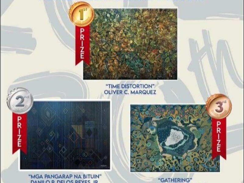 Winners for the Non-Representational category of the GSIS' 20th National Art Competition/ (Click on the photo to view full image)