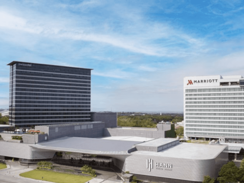 The Hann Resorts complex in the Clark Freeport Zone, located an hour and a half away from Metro Manila- photo from the Hann Resorts website 