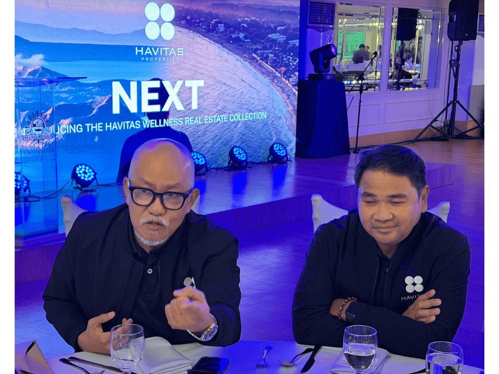 Havitas Properties chair and co-founder Alejandro Ma&ntilde;alac and president and CEO Jonathan Caro explain the company's countercyclical strategy for approaching real estate developments./Photo by Dax Lucas