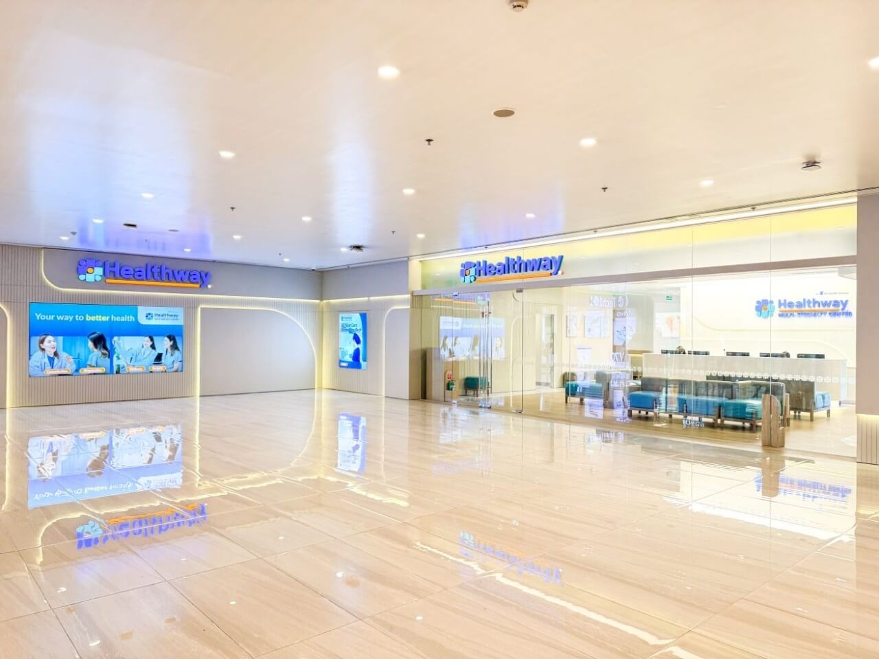 The newly launched Healthway Multi-Specialty Center One Ayala. | Contributed photo
