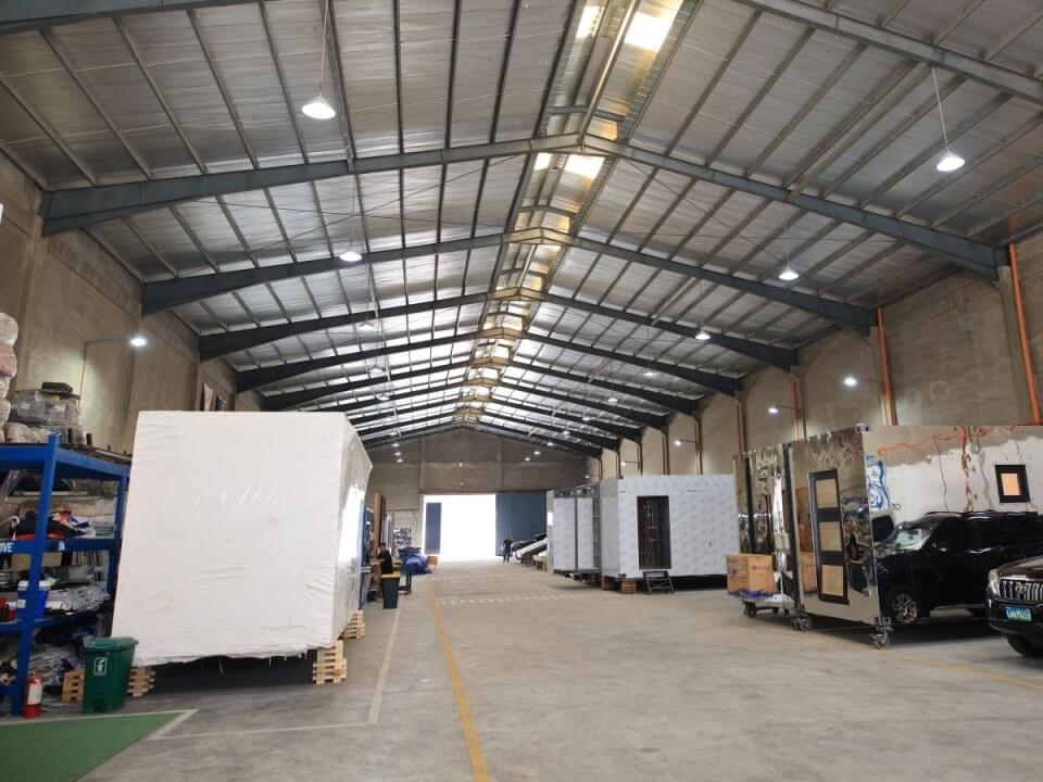 Hive Modular's manufacturing site in Silang, Cavite. | Contributed photo