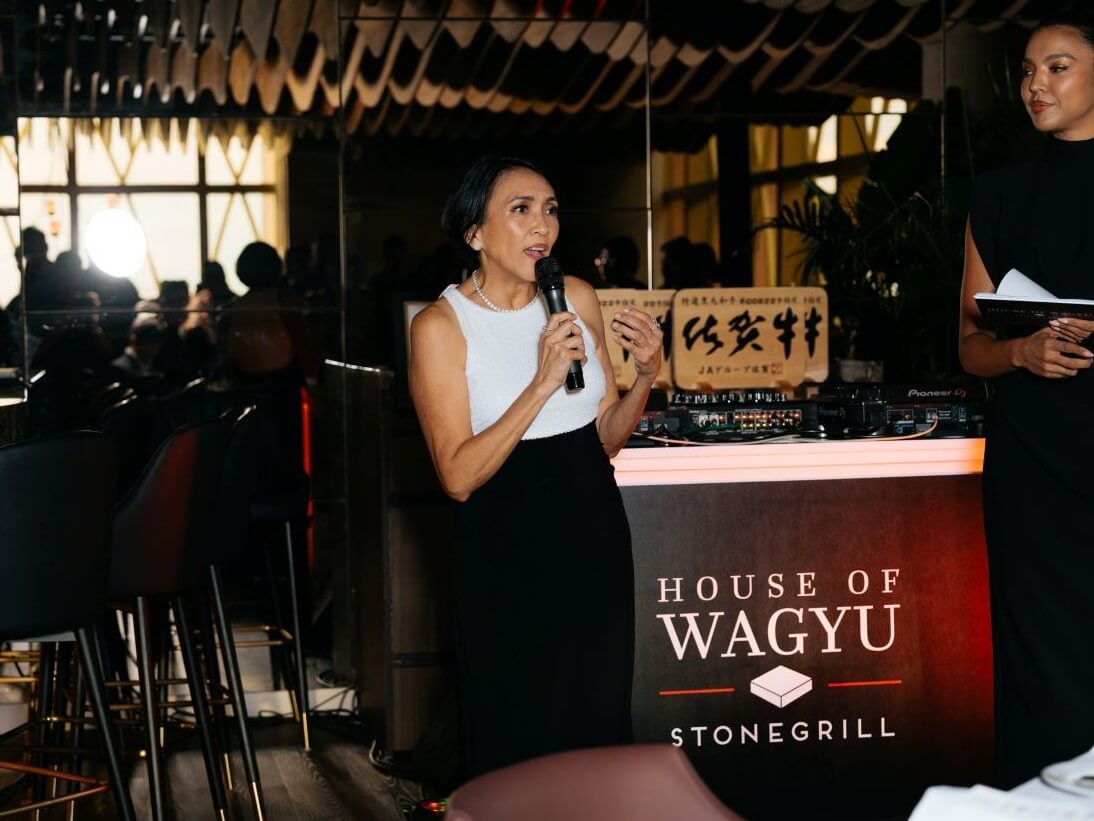 House of Wagyu founder Corinne Casta&ntilde;eda at the opening of the flagship ​restaurant.| Contributed photo