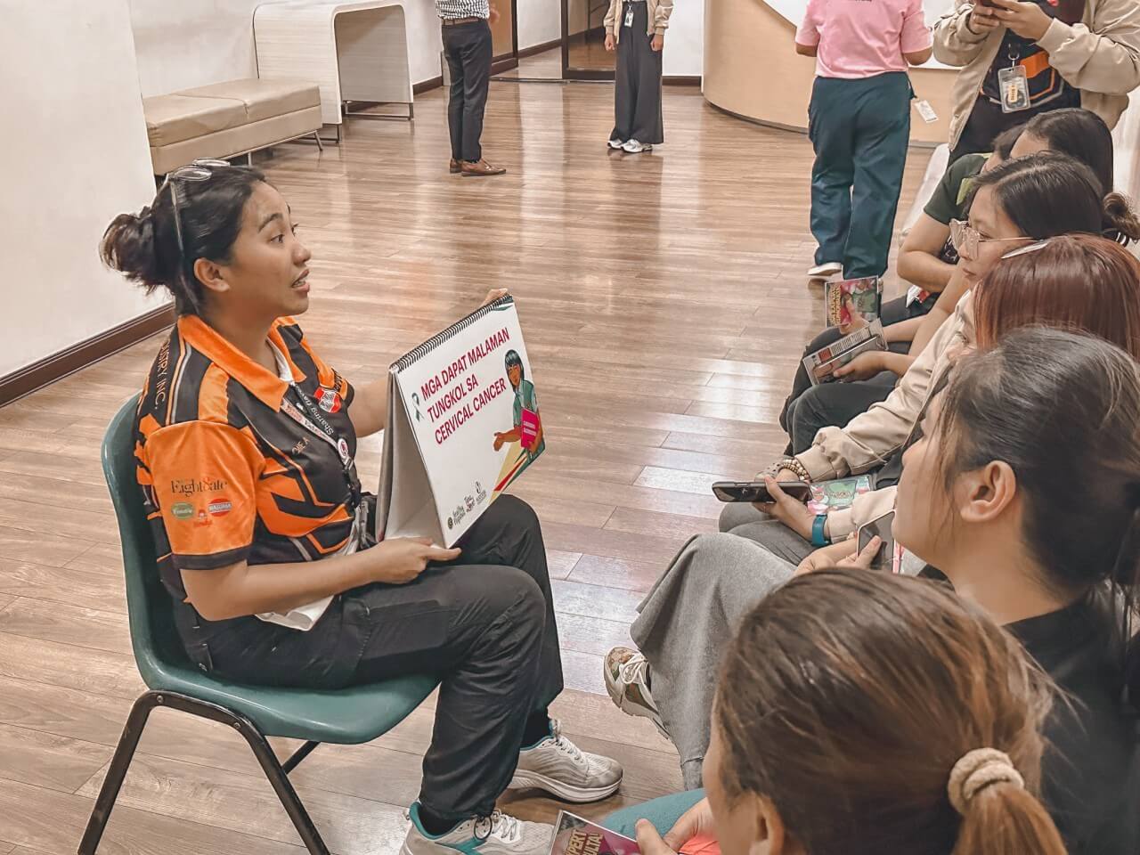 Camie Alcoran, Eight8Ate Holdings Inc.. environment, health, and safety officer, champions employee health by supporting workplace cervical cancer screening. | Contributed photo