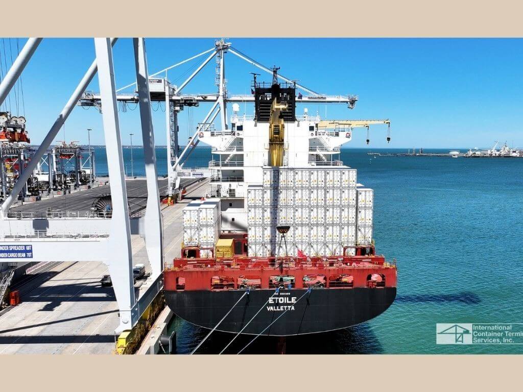 Victoria International Container Terminal, International Container Terminal Services Inc.&rsquo;s fully automated operation at the Port of Melbourne, is expanding its trade links to the Americas with Mediterranean Shipping Company&rsquo;s newly launched Eagle service. | Contributed photo