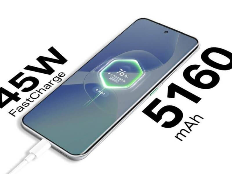 Infinix HOT 60 Pro+ packs a 5160mAh high-capacity battery and 45W FastCharge./ Contributed photo