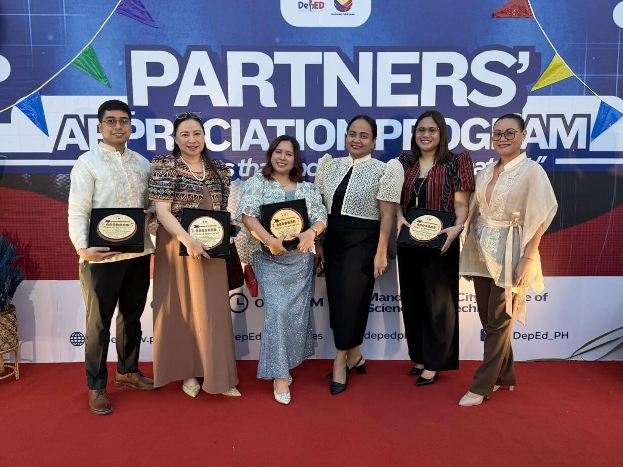 ING Hubs Philippines received recognition at the Department of Education's Partners' Appreciation Night for the organization&rsquo;s continued commitment to supporting education through partnerships and community initiatives.| Contributed photo