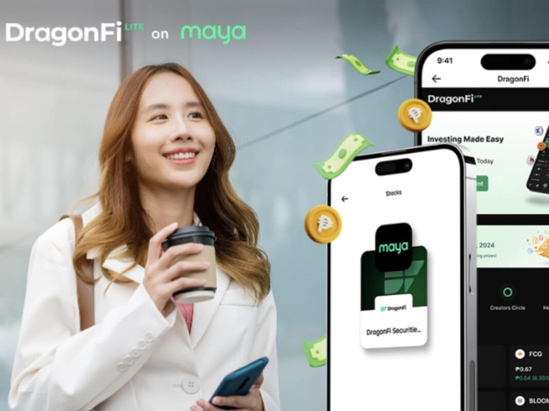 DragonFi Lite is a new feature within the Maya app that makes stock trading in the Philippines easy and accessible./Contributed Photo