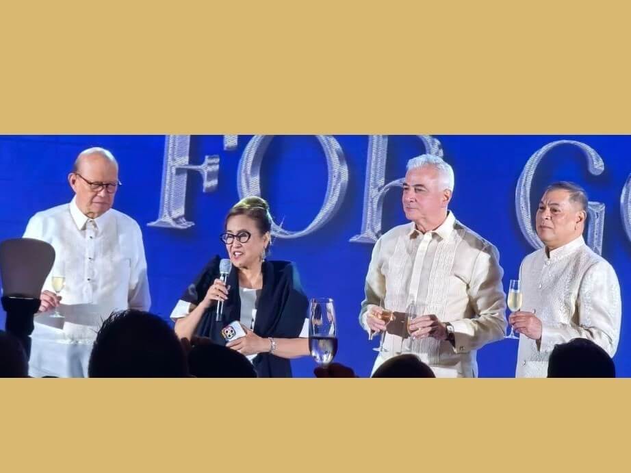 From left: Luis C. la O, vice chair of the board and lead independent trustee; Nina D. Aguas, executive chair; Fernando Zobel de Ayala; and Raoul E. Littaua, president and CEO of InLife, lead the celebratory toast for InLife’s 115th anniversary at Shangri-La The Fort.| Photo by Vanessa B. Hidalgo