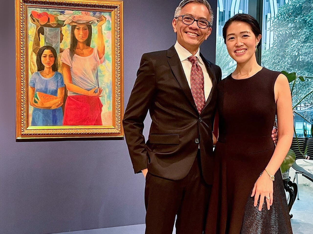 Power couple: Richie and Karen Lerma, chair & chief specialist and vice-chair and chief financial officer respectively of Salcedo Auctions.