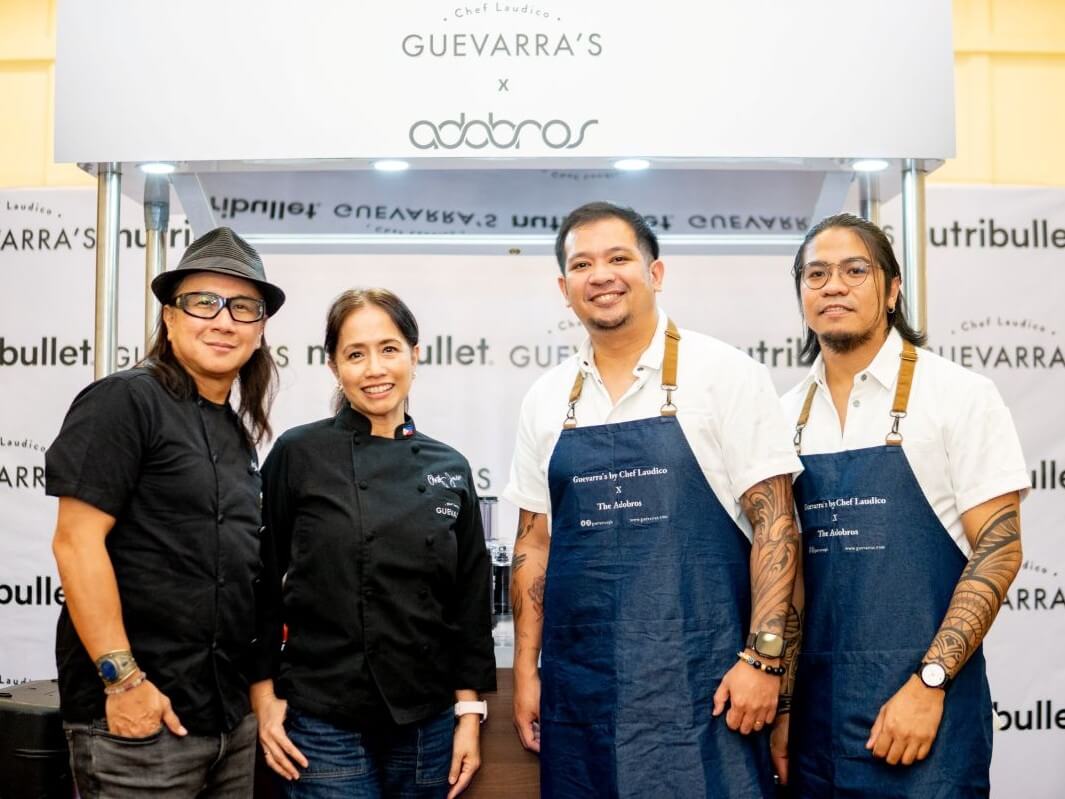 Chefs Roland and Jacqueline Laudico together with Chefs Michael Pastrana and Morris Danzen Catanghal of Adobros aim to elevate Filipino cuisine to the global stage./ Contributed photo