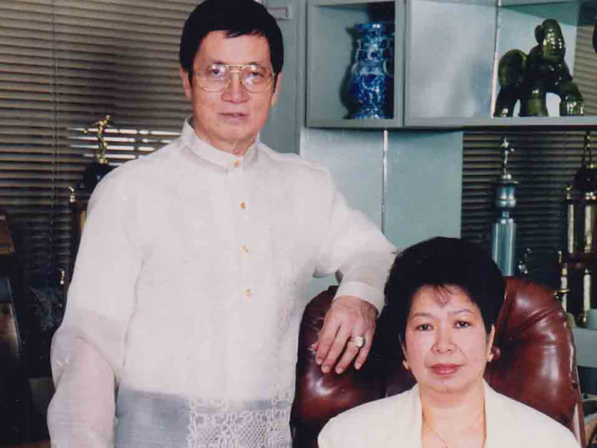 Arsenio de Guzman Jr. and Gloria de Guzman (founders of Asian Pacific Group of Companies) /contributed photo