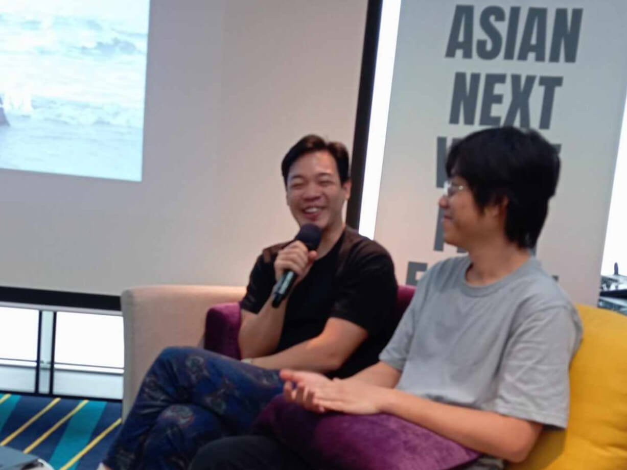  Bradley Liew (left), Epicmedia CEO, with Trương Minh Quý, director of Viet and Nam./ Photo by Ramon C. Nocon