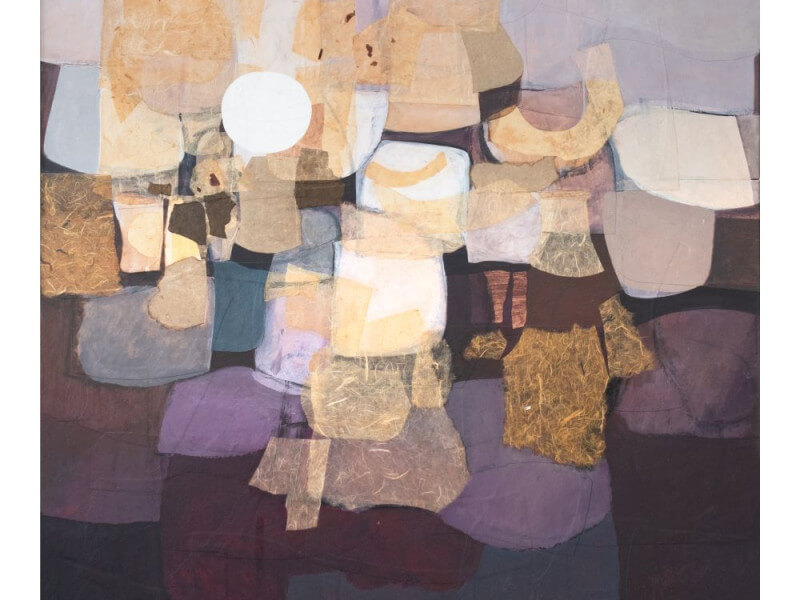 José Joya's "Evening in Shanghai"/ Photo from Léon Gallery