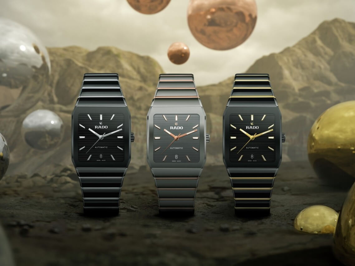 Rado's newly relaunched Anatom line with cases made of ceramic./Contributed photo