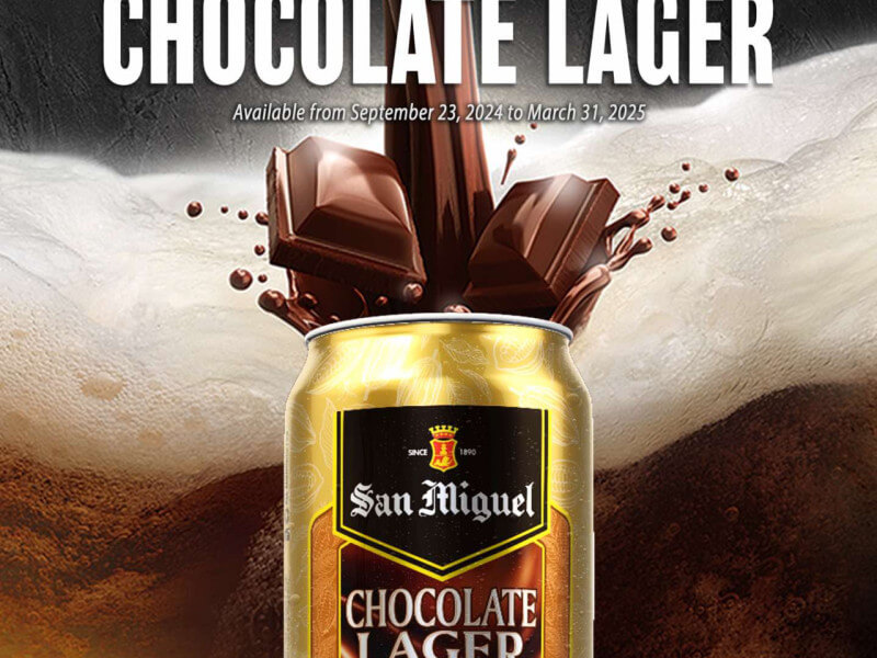 San Miguel Chocolate Lager, first introduced overseas (in Thailand, Taiwan, and Hong Kong), is available only until March 31./Contributed photo