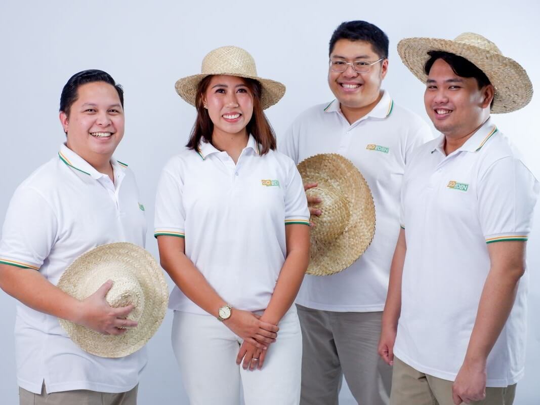 GOEden founders: (from left) Jim Cano, Julieane “Juca” Lacsina, Norence Tan and Nathan Movillon. /Contributed photo