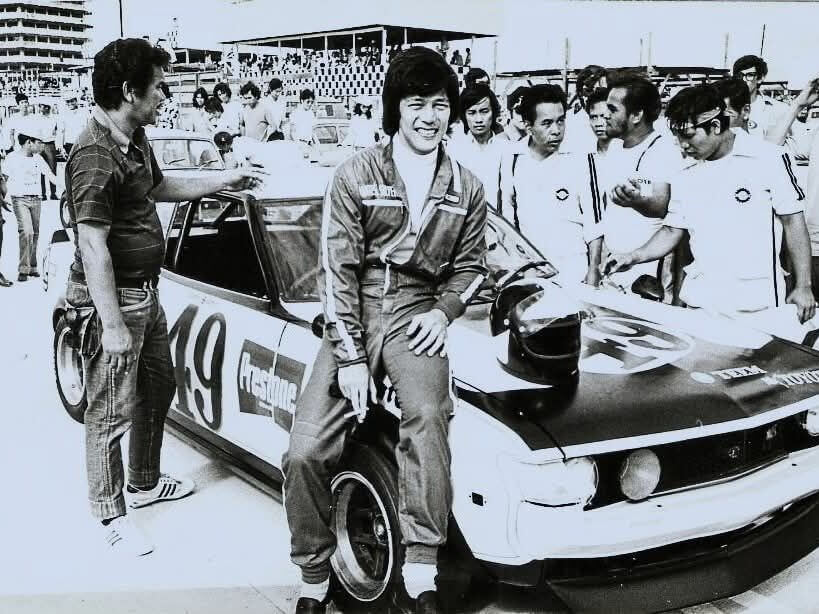 Dante Silverio with his Celica. Photo from William Reyes
