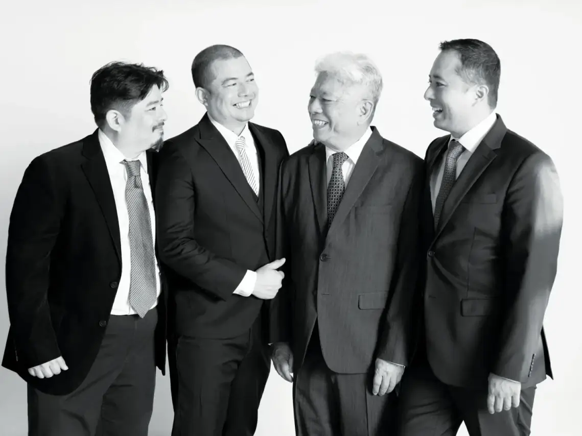 Charlie Rufino and sons. | Contributed photo