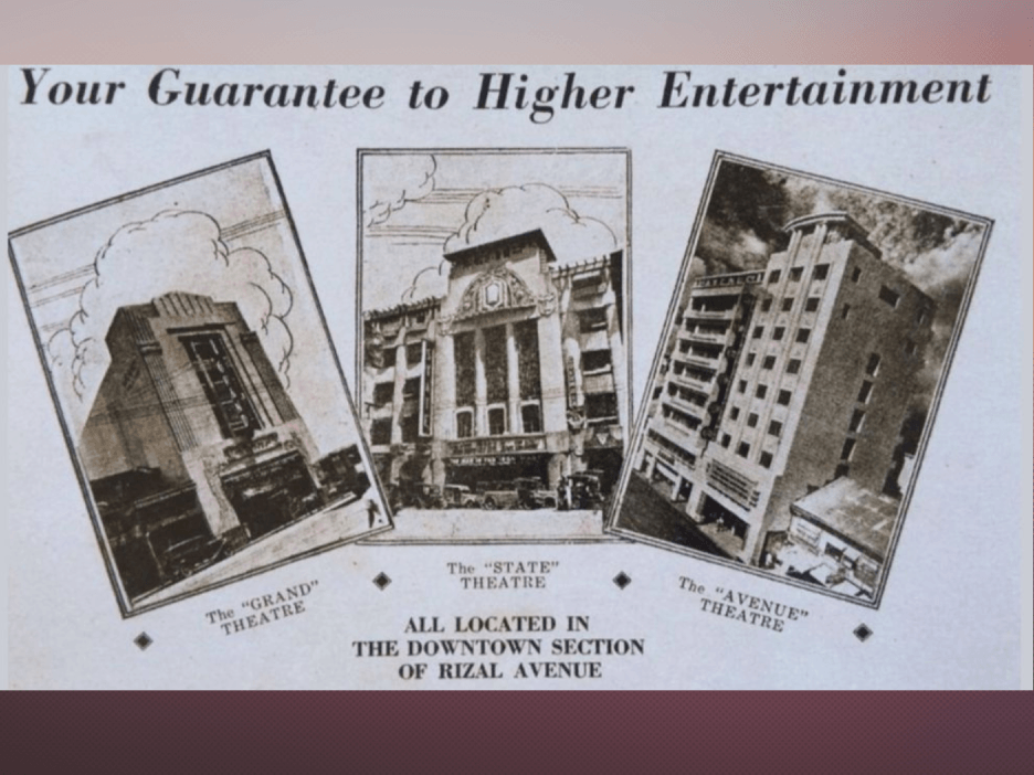 The Rufino-owned cinemas before the war. | Contributed photo