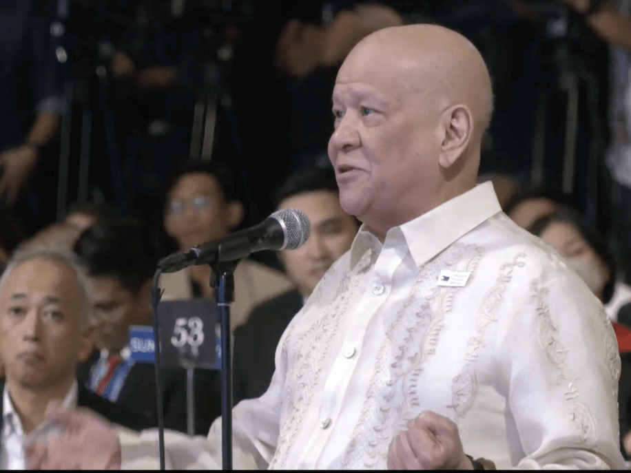 Ramon Ang said petroleum reserves in the West Philippine Sea can help change the country's energy landscape.