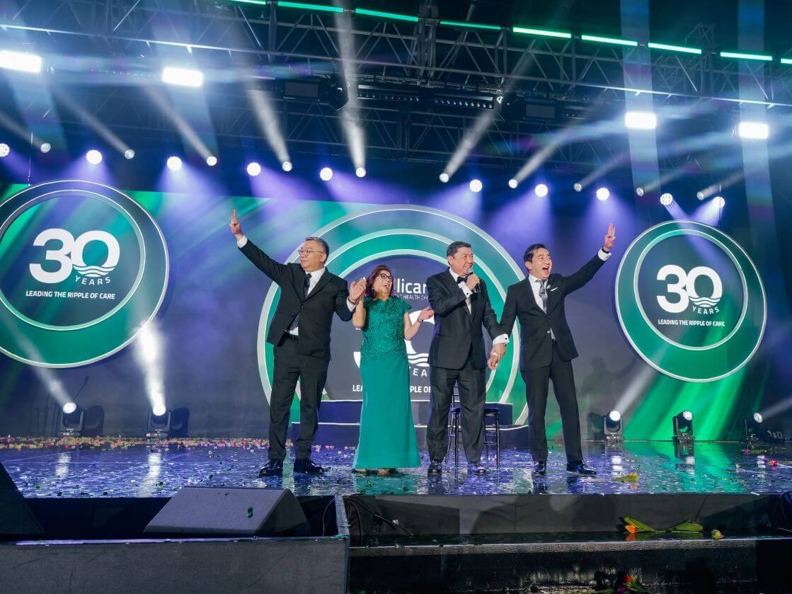 From L-R: Intellicare president Jeremy Matti, executive vice president Audrey Gallardo, and Intellicare Group chair Mario Silos are joined by Avega president Norman Amora. | Contributed photo