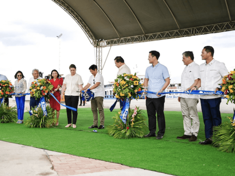 President Marcos Jr. hailed Cebu’s Pier 88, a Top Line unit, as a crucial milestone for enhancing connectivity and driving future international trade in May 2023./Image from the Presidential Communications Office 