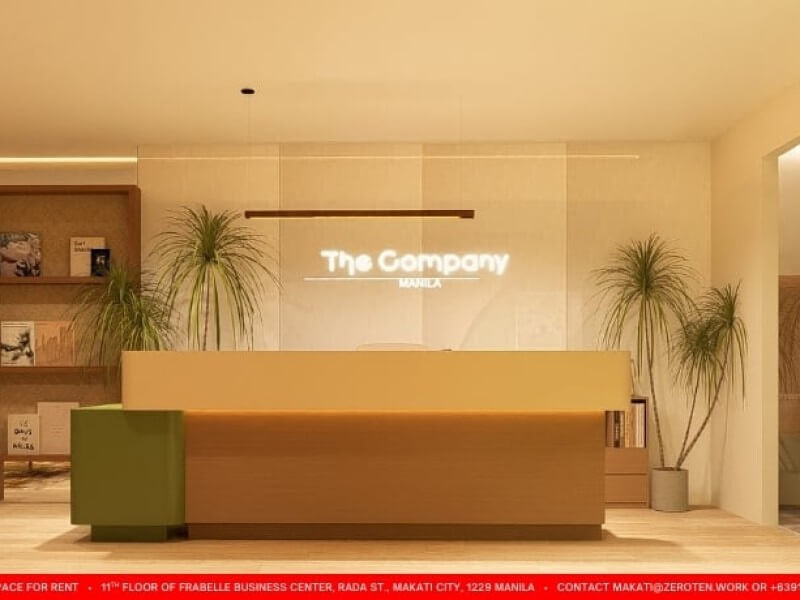 Set to open in August, The Company Makati offers coworking spaces, meeting rooms, private offices, and more./ Contributed photo