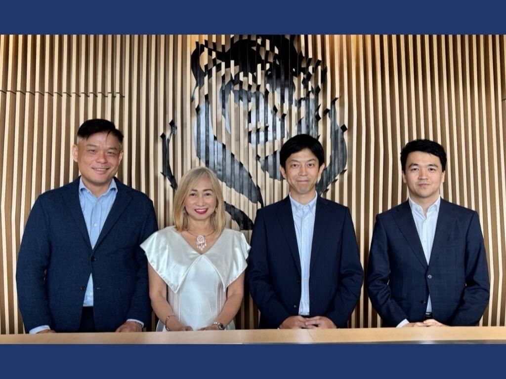 From left: Darren Lim, senior vice president, head of Radlink and Fullerton Health EHS for the Philippines; Carmie de Leon, country general manager of Radlink Philippines Corp. and EHS lead for Fullerton Health Philippines; Wataru Tamura, country manager of JCB International Asia Pacific Pte. Ltd. Manila Branch and Yasutaka Nomura, business development head of JCB Philippines. | Contributed photo