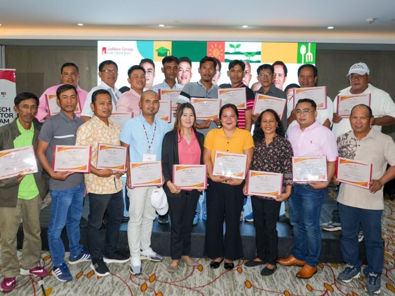 JGF Agri-Tech Facilitators (ATFs) mark the completion of their training program in January 2026, strengthening their skills to support fellow farmers and their communities. | Contributed photo