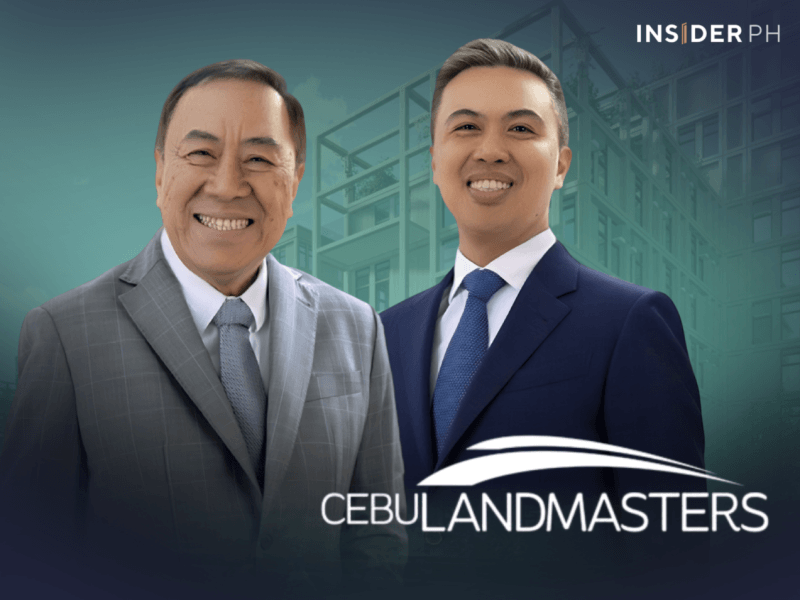 From left: Cebu Landmasters chair and founder Jose Soberano III ​with new president and CEO Jose Franco Soberano.&nbsp;
